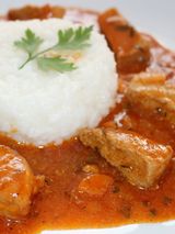 Винен кебап с ориз (350г)