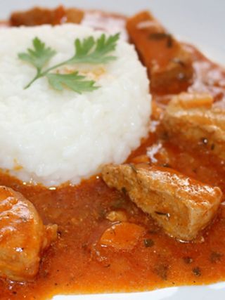 Винен кебап с ориз  350г