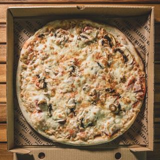 Bacon y champiñones naturales