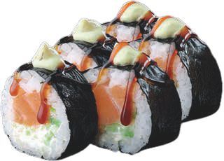 Futomaki shake 4 pezzi