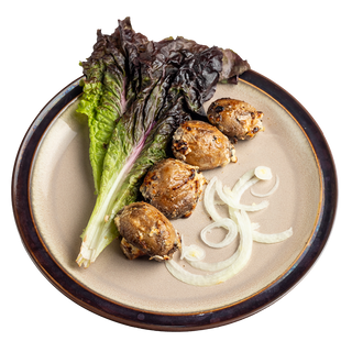 Шашлык из шампиньонов