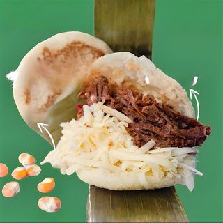 Arepa “La Peluda”