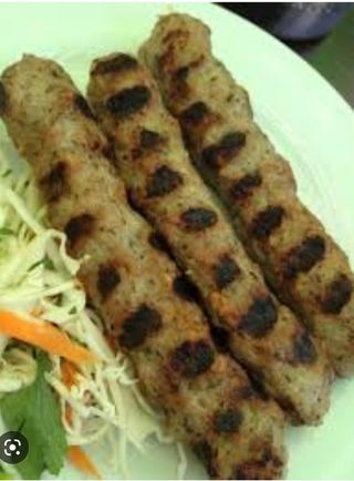 Chicken seekh kebab