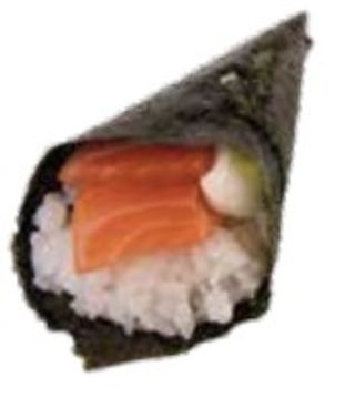 64 Temaki di salmone e Philadelphia 1 pezzo