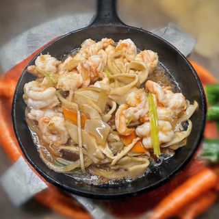 gamberi alla piastra