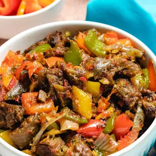 Fried Goat Stew