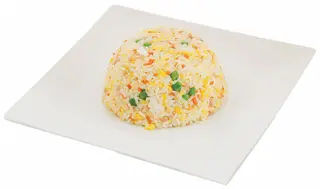 Arroz Frito Con Tres Delicias