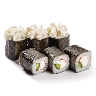 Сливочный ролл с крабом (150 гр.)