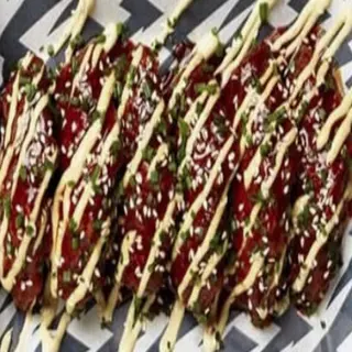 Menú alitas bbq (8 pzs.)