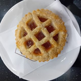 Crostatina tonada chiara marmellata albicocca