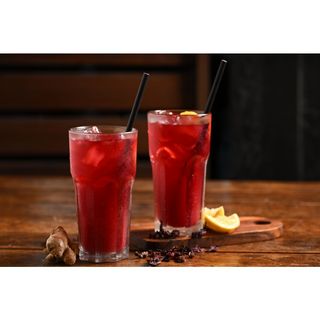 Hibiscus Ginger Iced Tea