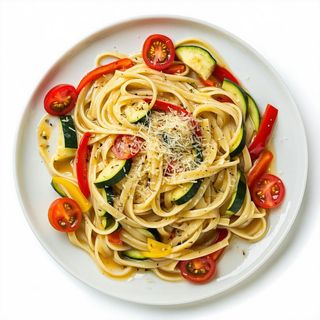 30. Linguine saltati con verdure