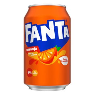 Fanta Naranja lata 330ml.
