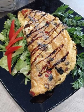 Omlet z warzywami 