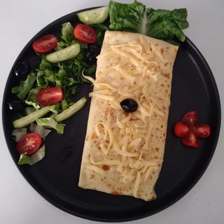 Crêpe poulet champignon