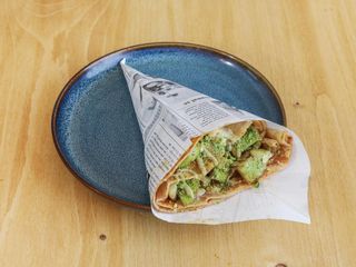 Crepe Con Pistacho Y Pera