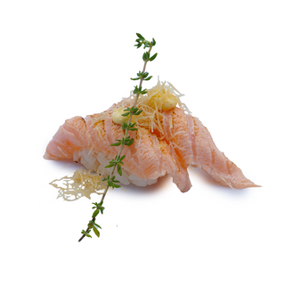 Nigiri sake mandorle 2 pezzi