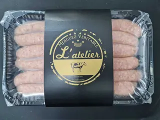 Chipolatas De Poulet Au Fromage, La Barquette De 11 Pièces