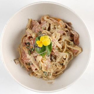 Tagliatelle À La Carbonara