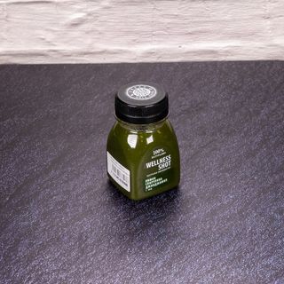 Уелнес шот със спирулина, лимон, джинджифил и мед