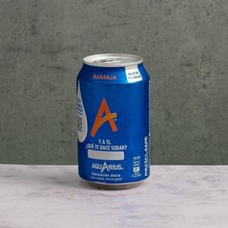 Aquarius Naranja lata 330ml.