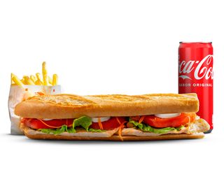 Menu Baguette Frango Grelhado 