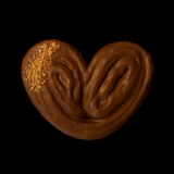 Palmera de Nutella y avellanas