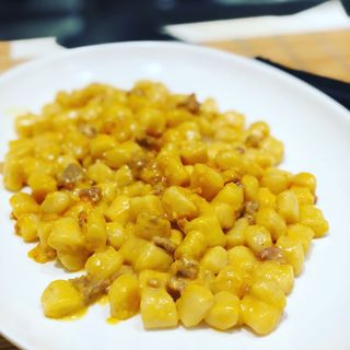 Gnocchetti zucca e salsiccia