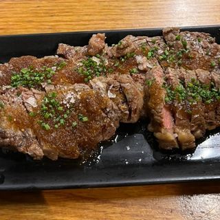 Entrecot con salsa de ponzu