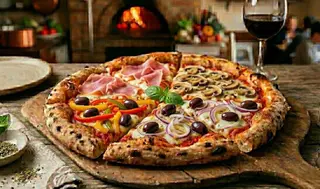 Pizza 4 Estaciones (30 Cm.)