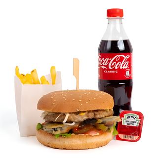 Combo Habanero Chicken Burger(300гр)