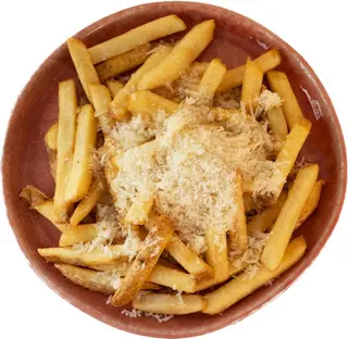 Frytki z parmezanem