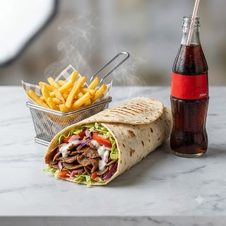Menù piadina kebab