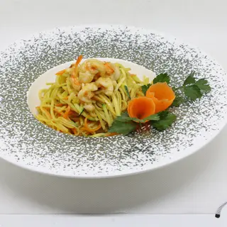 333 Spaghetti con gamberi