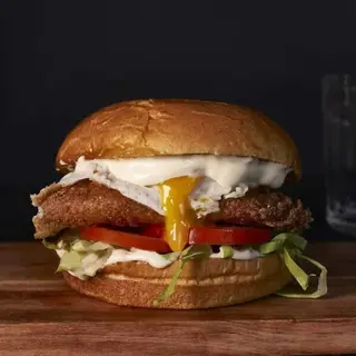 Dirty Burger Clásica de Pollo
