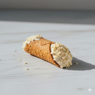Cannolo alla cioccolata bianca 1 pezzo