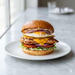 Chicken Burguer Completa