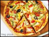 Organic Mixed Vegetable Pizza