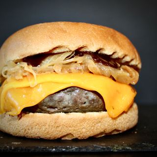 Cheese & Onnion Burger