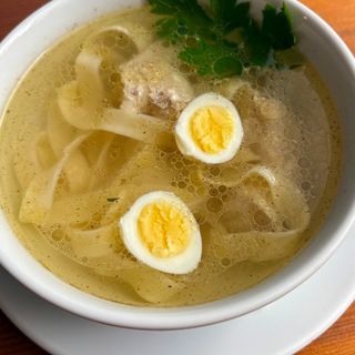 Курячий бульйон з яйцем 300г Доставка