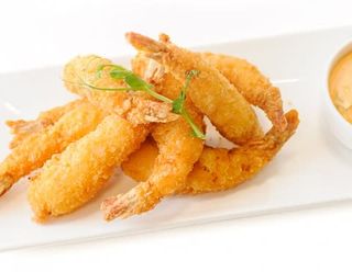 Креветка темпура з солодким чилі соусом (100/30г)