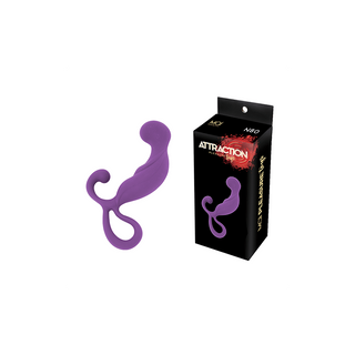 Plug Prostático Silicona N80 Lila 11X3,5Cm