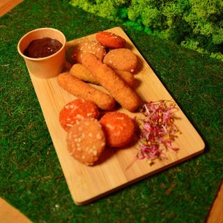 Deska smażonych serów