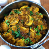 Mushroom Bhaji (Vegan Option)