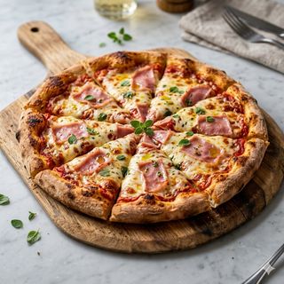 Pizza De Jamón York