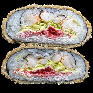 Суші-Бургер з креветкою (480г)