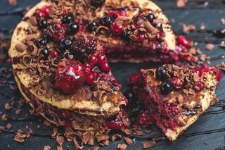 Proteinske palačinke sa šumskim voćem 450gr