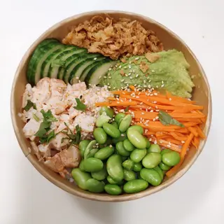 Poke spicy langostino
