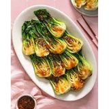 Fried pakchoi with garlic