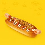 NLO Hot dog